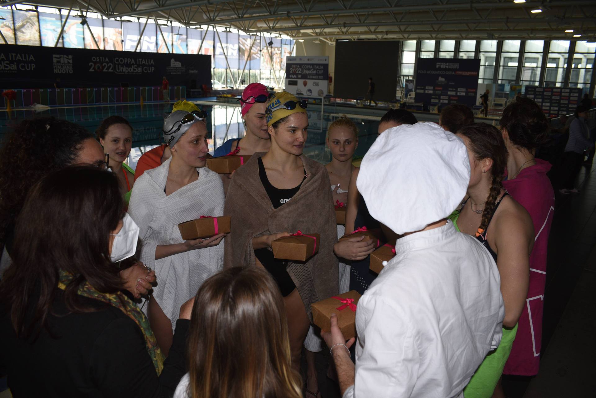 Incontro con la Nazionale Ucraina di Nuoto Sincronizzato